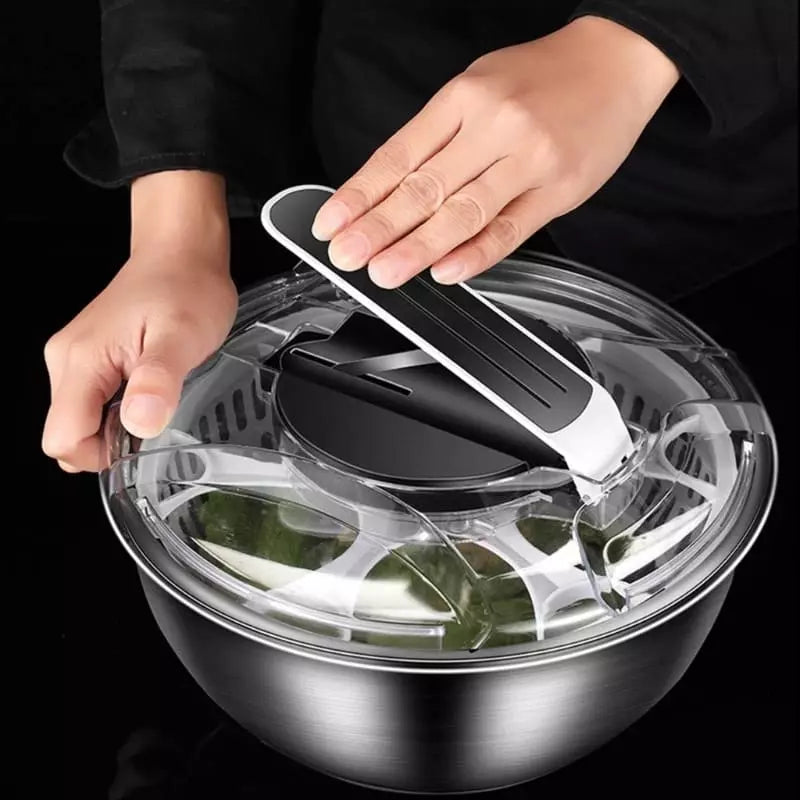 Centrifuga Secadora de Salada Bowl Inox