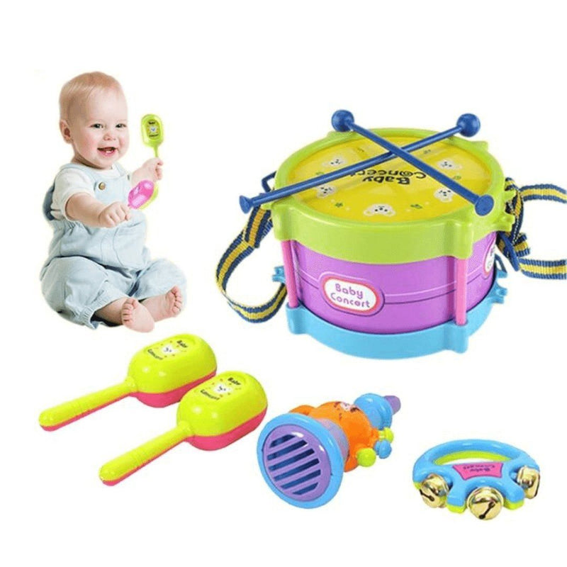 Baby Concert - Kit com 5 Instrumentos Musicais Infantis - PROMOÇÃO DIA DAS CRIANÇAS!